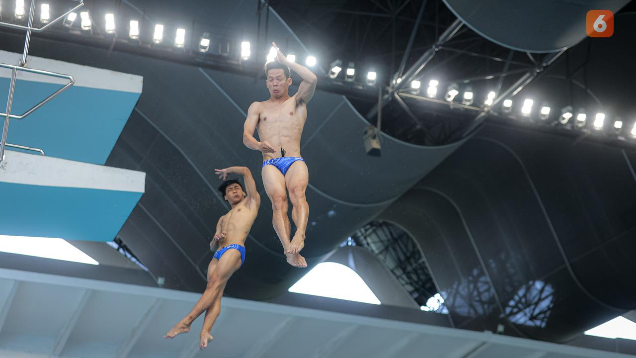 Duet Beda Generasi, Atlet Loncat Indah Andri-Yudha Ungkap Strategi dan Persiapan Menuju SEA Games 2025