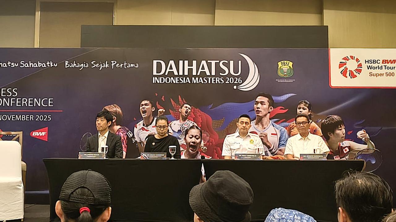 Indonesia Masters 2026 Bakal Bergulir 20-25 Januari, Kembali Jadi Event Penting di Awal Tahun