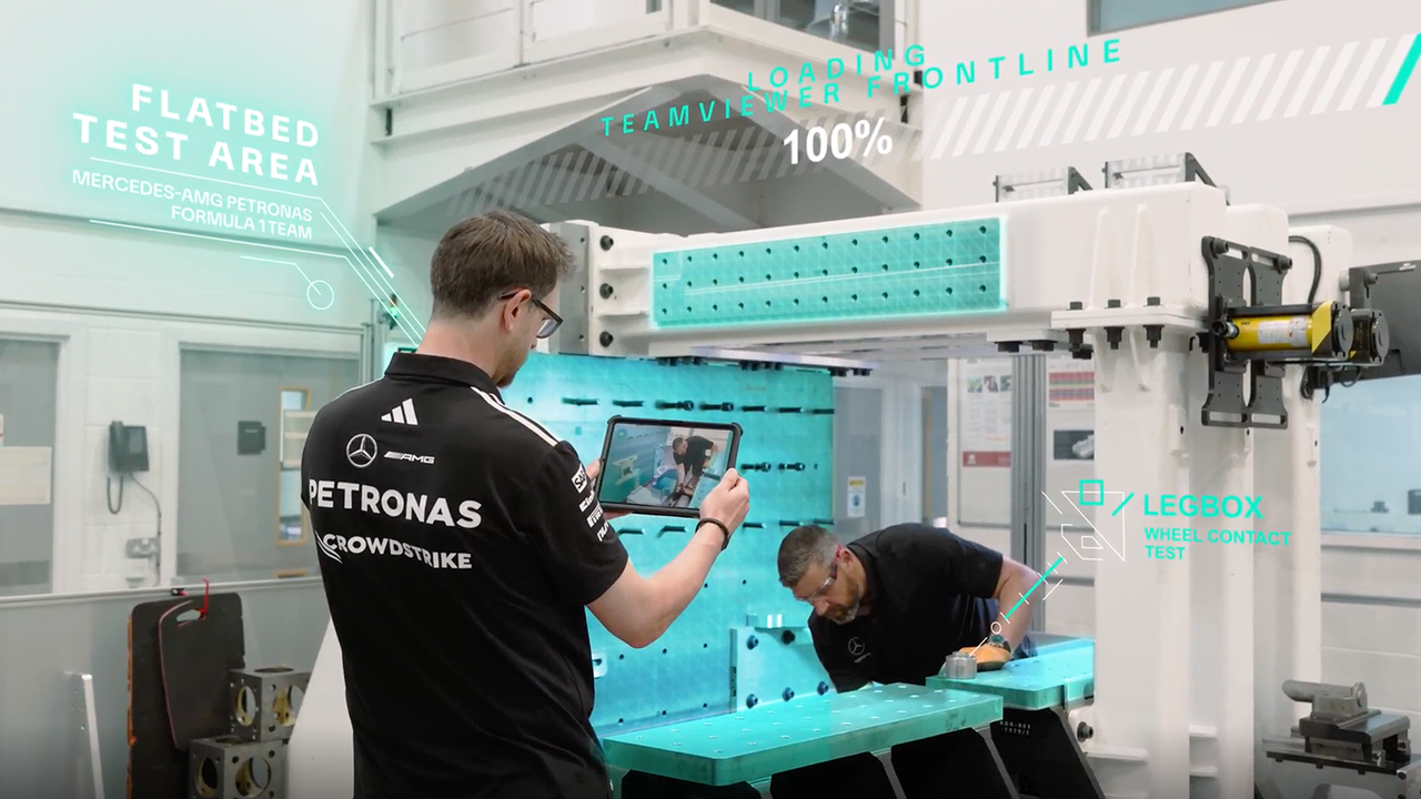 Mercedes Formula 1 Team Tingkatkan Efisiensi dengan Teknologi AR Canggih